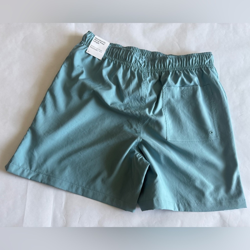 Nike Dri-fit Woven Turquoise Shorts - Picture 7 of 7